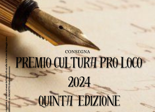 Premio Cultura Pro Loco 2024