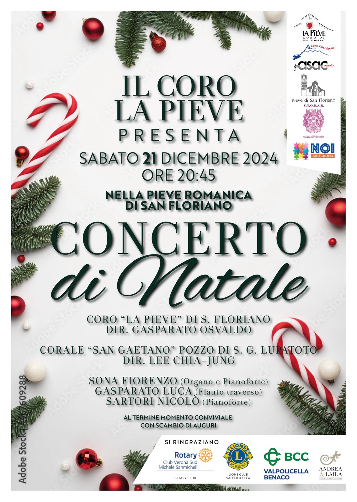 Concerto di Natale nella magica atmosfera della Valpolicella!