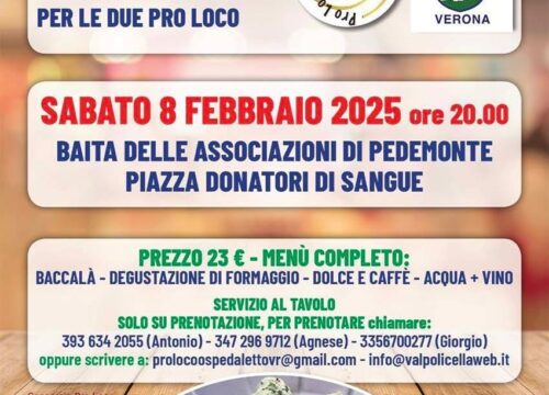 Cena per la “Giornata del Tesseramento” 2025