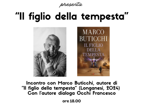 INCONTRO CON  L’AUTORE “MARCO BUTICCHI”